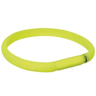 Trixie USB Flash Light Collar - Green 1 Trixie USB Flash Light Collar - Green