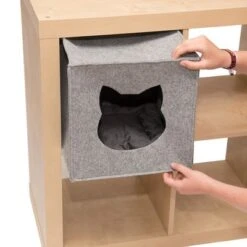 Felt Cat Den For Shelves -Perfect Care Shop 70615 katzenhoehle f regale aus filz fg 5471 7