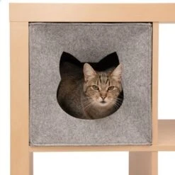 Felt Cat Den For Shelves -Perfect Care Shop 70615 katzenhoehle f regale aus filz fg 5478 0