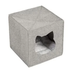 Felt Cat Den For Shelves