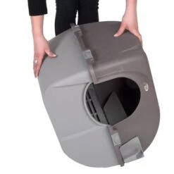 Omega Paw Roll'n'Clean Litter Box -Perfect Care Shop 73296 katzentoilette omega paw fg 9599 7