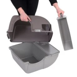 Omega Paw Roll'n'Clean Litter Box -Perfect Care Shop 73296 katzentoilette omega paw fg 9604 9