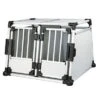 Trixie Aluminium Double Transport Box