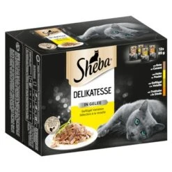 Sheba Pouches Select Slices In Gravy 48 X 85g 13 Sheba Pouches Select Slices In Gravy 48 X 85g -Perfect Care Shop 74935 pla sheba selection gefluegel variationen gelee 85g 3