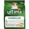 Ultima Hairball Control - Turkey & Rice