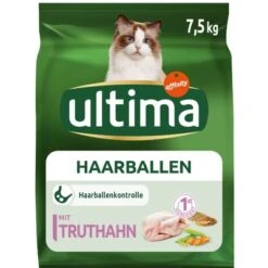 Ultima Hairball Control - Turkey & Rice