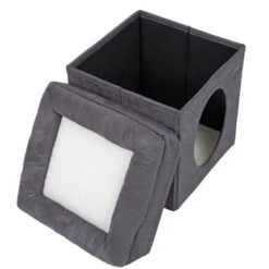 Collapsible Cube Cat Den -Perfect Care Shop 75294 pla foldable cube fg 3688 7
