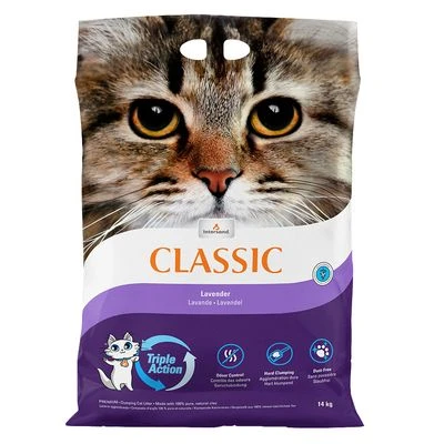 Intersand Classic Lavender Scented Cat Litter 1 Intersand Classic Lavender Scented Cat Litter