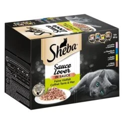 Sheba Varieties Jumbo Pack 144 X 85g 12 Sheba Varieties Jumbo Pack 144 X 85g -Perfect Care Shop 77474 pla sheba multipack lover 12x85g 7 7