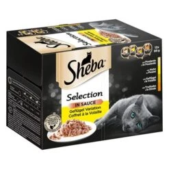 Sheba Varieties Jumbo Pack 144 X 85g 15 Sheba Varieties Jumbo Pack 144 X 85g -Perfect Care Shop 77475 pla sheba multipack selection 12x85g 1 1 0