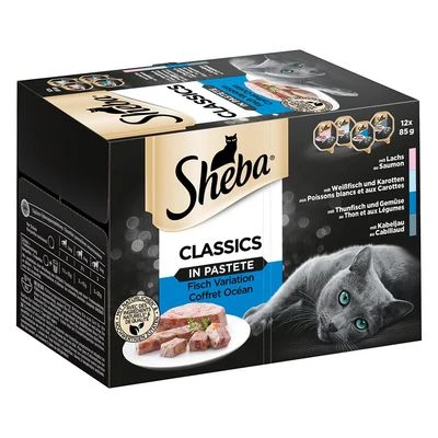 Sheba Varieties Jumbo Pack 144 X 85g 2 Sheba Varieties Jumbo Pack 144 X 85g - Image 2