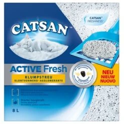 Catsan Active Fresh Clumping Litter -Perfect Care Shop 78726 pla mars catsan active fresh klumpstreu 8l 7
