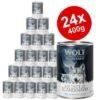 Wolf Of Wilderness "The Taste Of" Saver Pack 24 X 400g