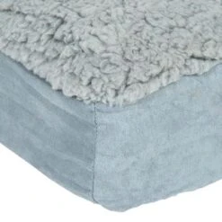Rectangular Memory Foam Dog Bed - Grey -Perfect Care Shop 79218 hundebett memory grau fg 6730 1