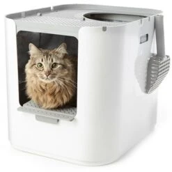 Modkat XL Cat Litter Box 10 Modkat XL Cat Litter Box -Perfect Care Shop 79342 modkat xl katzentoilette wei hs06 9