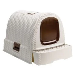 Eco-Friendly Curver Cat Litter Tray -Perfect Care Shop 79715 karlie curver katzentoillette weiss hs 02 2