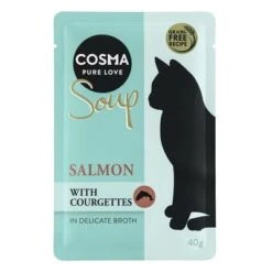 Cosma Soup Saver Pack 24 X 40g -Perfect Care Shop 81176 pla cosma soup salmon 40g 9