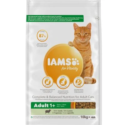 IAMS For Vitality Adult Lamb Dry Cat Food 2 IAMS For Vitality Adult Lamb Dry Cat Food - Image 2