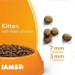 IAMS For Vitality Kitten Fresh Chicken Dry Cat Food 8 IAMS For Vitality Kitten Fresh Chicken Dry Cat Food -Perfect Care Shop 8710255127736 4 5