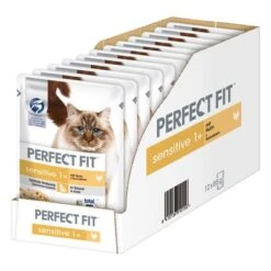 Perfect Fit Sensitive 1+ Pouches 7 Perfect Fit Sensitive 1+ Pouches -Perfect Care Shop 87108 pla perfectfit sensitive1 huhn lachs 12x85g 7