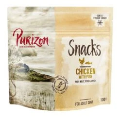 Purizon Dog Snacks Grain-Free Mixed Trial Pack 3 X 100g 11 Purizon Dog Snacks Grain-Free Mixed Trial Pack 3 X 100g -Perfect Care Shop 88402 pla purizon snacks chicken 100g 3