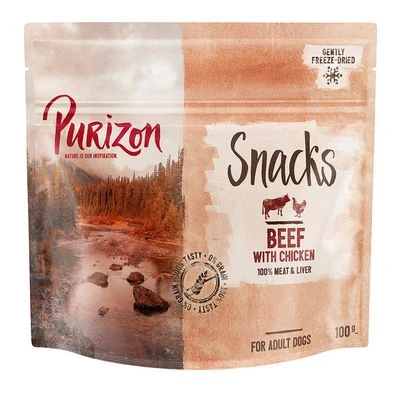 Purizon Dog Snacks Grain-Free Mixed Trial Pack 3 X 100g 7 Purizon Dog Snacks Grain-Free Mixed Trial Pack 3 X 100g - Image 7