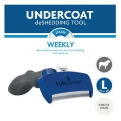 FURminator Short Hair L 7 FURminator Short Hair L -Perfect Care Shop 92101 furminator hund deshedding l kurzhaar hs 06 7