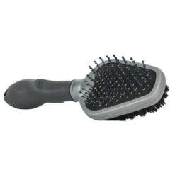 FURminator Dual Grooming Brush -Perfect Care Shop 92105 pla furminator hund doppelbuerste hs 03 1