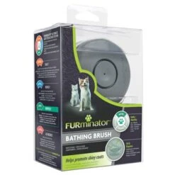 FURminator Bathing Brush -Perfect Care Shop 92106 pla iams furminator bathing brush hs 05 7