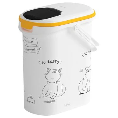 Curver Cat Silhouette Dry Cat Food Container 4 Curver Cat Silhouette Dry Cat Food Container - Image 4