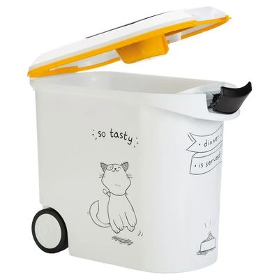 Curver Cat Silhouette Dry Cat Food Container 6 Curver Cat Silhouette Dry Cat Food Container - Image 6