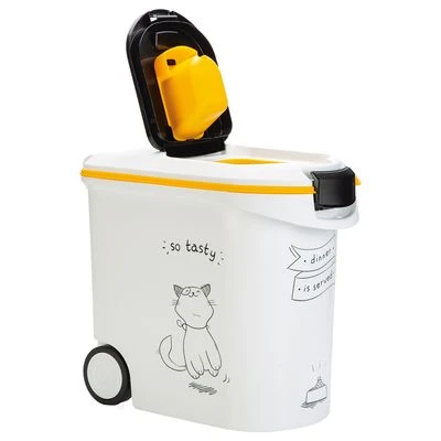 Curver Cat Silhouette Dry Cat Food Container 8 Curver Cat Silhouette Dry Cat Food Container - Image 8