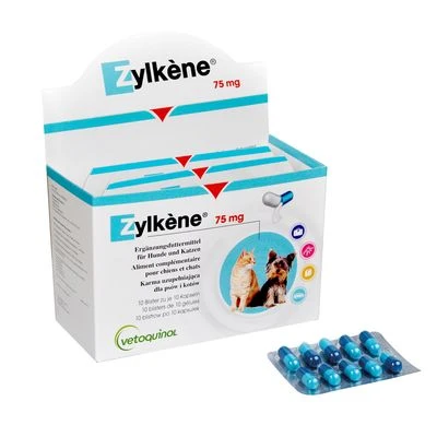 Vetoquinol Zylkene Capsules 75mg For Small Dogs Or Cats <10kg 2 Vetoquinol Zylkene Capsules 75mg For Small Dogs Or Cats <10kg - Image 2