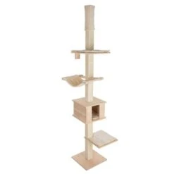 Natural Paradise Ceiling Cat Tree - Orchid -Perfect Care Shop 99496 pla np quadra deckenspanner fg 5249 5