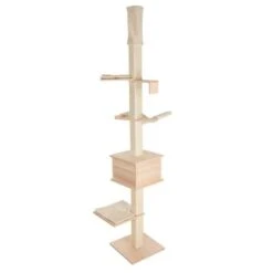 Natural Paradise Ceiling Cat Tree - Orchid -Perfect Care Shop 99496 pla np quadra deckenspanner fg 5250 9