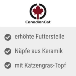CanadianCat Company Cat Diner Food Bar -Perfect Care Shop canadiancat company futterbar cat diner usps 1
