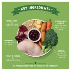 Lily's Kitchen Chicken & Turkey Casserole -Perfect Care Shop casserole key ingredients 4