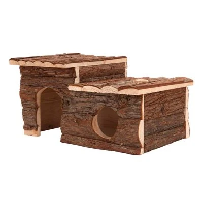 Log Cabin With Roof Terrace For Small Pets 2 Log Cabin With Roof Terrace For Small Pets - Image 2