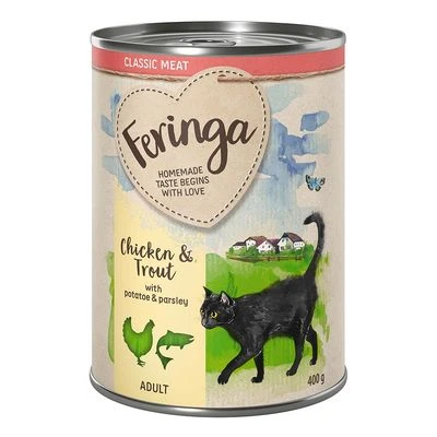 24 X 400g Feringa Classic Meat Menu Wet Cat Food - Special Price!* 8 24 X 400g Feringa Classic Meat Menu Wet Cat Food - Special Price!* - Image 8