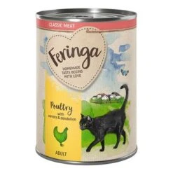 24 X 400g Feringa Classic Meat Menu Wet Cat Food - Special Price!* 10 24 X 400g Feringa Classic Meat Menu Wet Cat Food - Special Price!* -Perfect Care Shop feringa classicmeat adult poultry 400g 1000x1000 3 1
