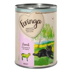 Feringa Single Meat Menu Saver Pack 12 X 410g -Perfect Care Shop feringa singlemeat adult lamb 410g 1000x1000 7