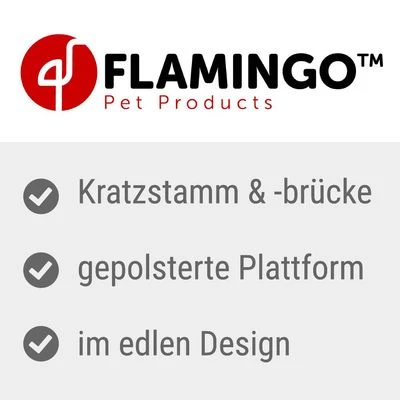 Flamingo Cat Tree Gene 3 Flamingo Cat Tree Gene - Image 3