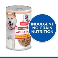 Hill's Science Plan Hill’s Science Plan Adult No Grain With Chicken -Perfect Care Shop h195836 p358957 hills sp no grain wet cans ecomm thumbnails en gb chicken power claim 2
