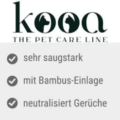 Kooa Training Pad With Bamboo For Puppies -Perfect Care Shop kooa trainingsunterlage mit bambus f r hundewelpen 1