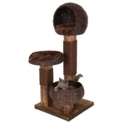 Scorched Wood Cat Tree -Perfect Care Shop kratz 59370 10 2