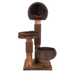 Scorched Wood Cat Tree -Perfect Care Shop kratz 59370 4 9