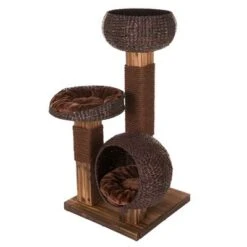 Scorched Wood Cat Tree -Perfect Care Shop kratz 59370 6 4