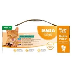 48 X 85g IAMS Delights Wet Cat Food – 10% Off!* -Perfect Care Shop l s adult jelly bigger pack 7