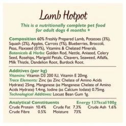 Lily's Kitchen Lamb Hotpot -Perfect Care Shop lamb hotpot info 9