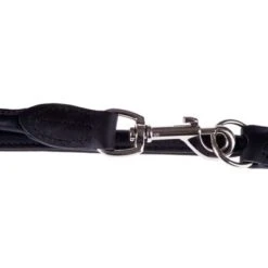 HUNTER Round & Soft Dog Lead - Black -Perfect Care Shop lederleinen 13 2